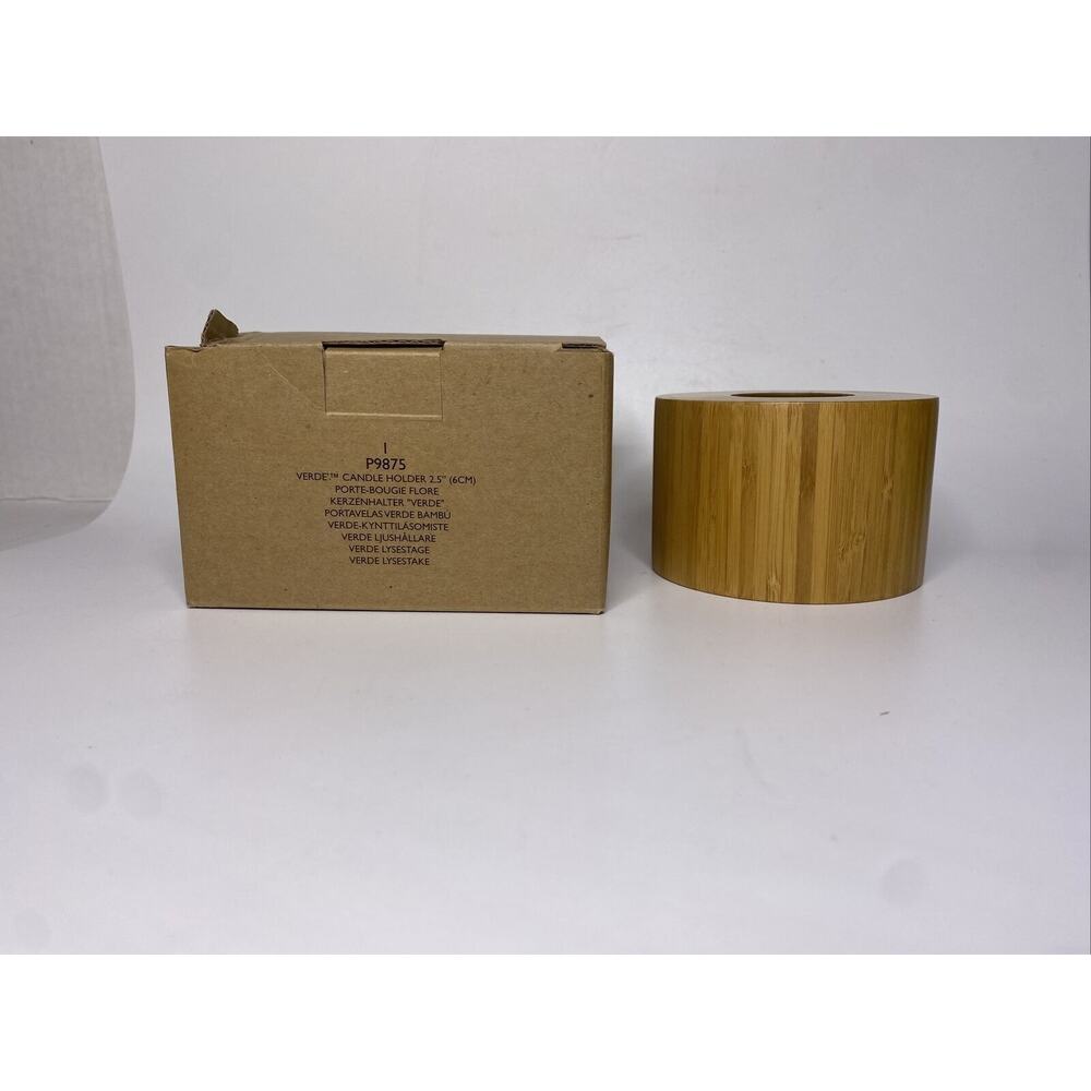 PartyLite Verde‎ Candle Holder 2.5" Retired NIB P13C/P9875